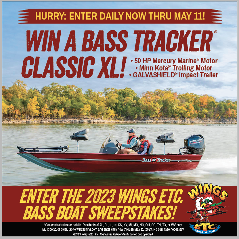 2020 Bass Tracker Classic with 50HP Mercury Motor